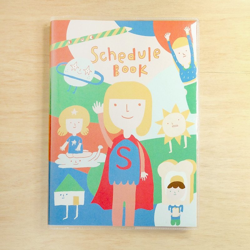 /小瑕疵本/超人年历#3-右手超人丛林历险 - 笔记本/手帐 - 纸 多色