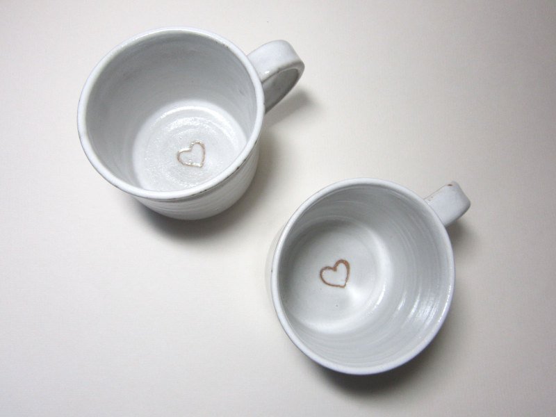 告白杯 - 咖啡杯/马克杯 - 其他材质 白色