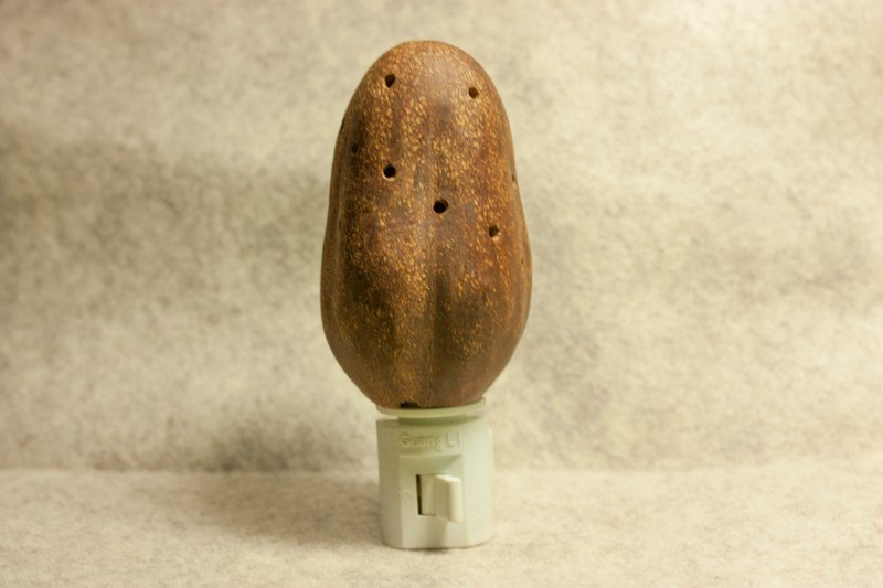 木什－小光点 - 灯具/灯饰 - 木头 咖啡色