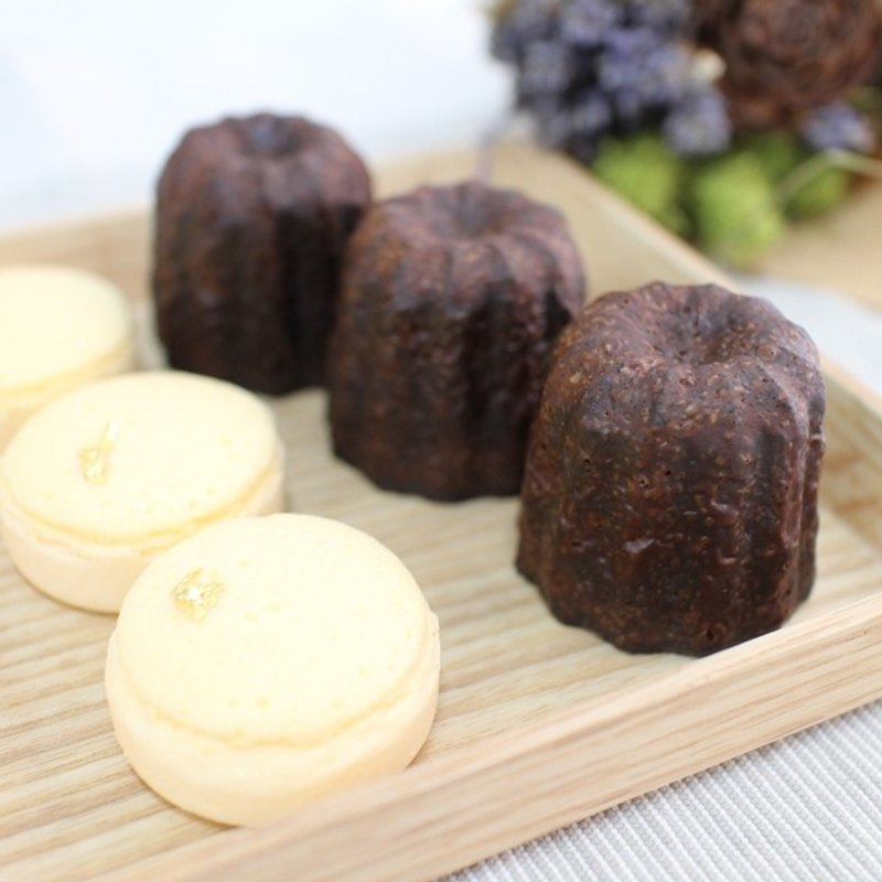 特别限量礼盒组:法式经典可丽露 + 望月～Mochizuki - 蛋糕/甜点 - 新鲜食材 