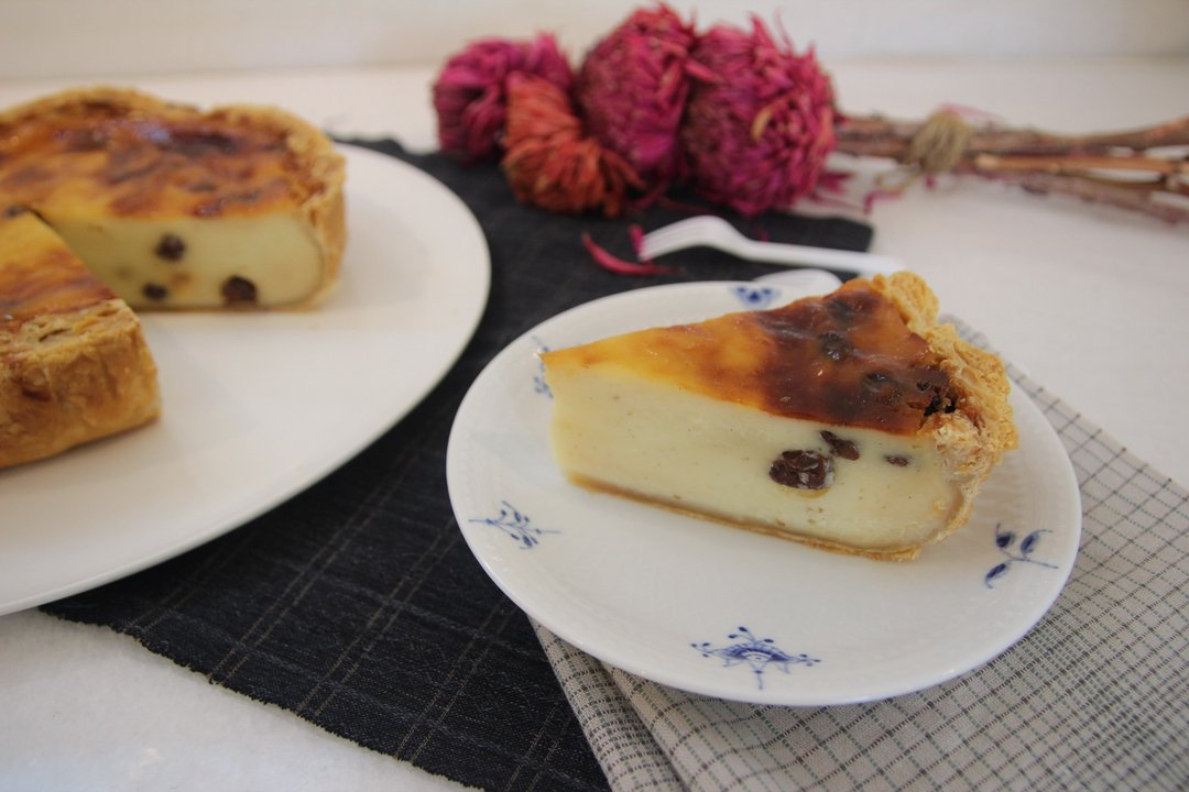 四分之三法式甜点 [ 手工兰姆葡萄法式蛋塔 Flan ] - 蛋糕/甜点 - 新鲜食材 多色