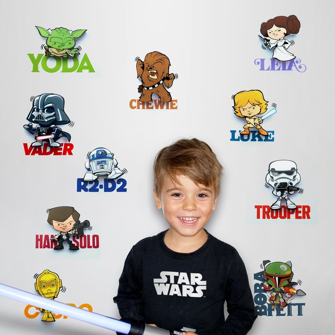 3D Light FX - Star Wars EP7 Mini Series Set - 3D立体迷你灯 星际大战EP7 组合 - 灯具/灯饰 - 塑料 多色