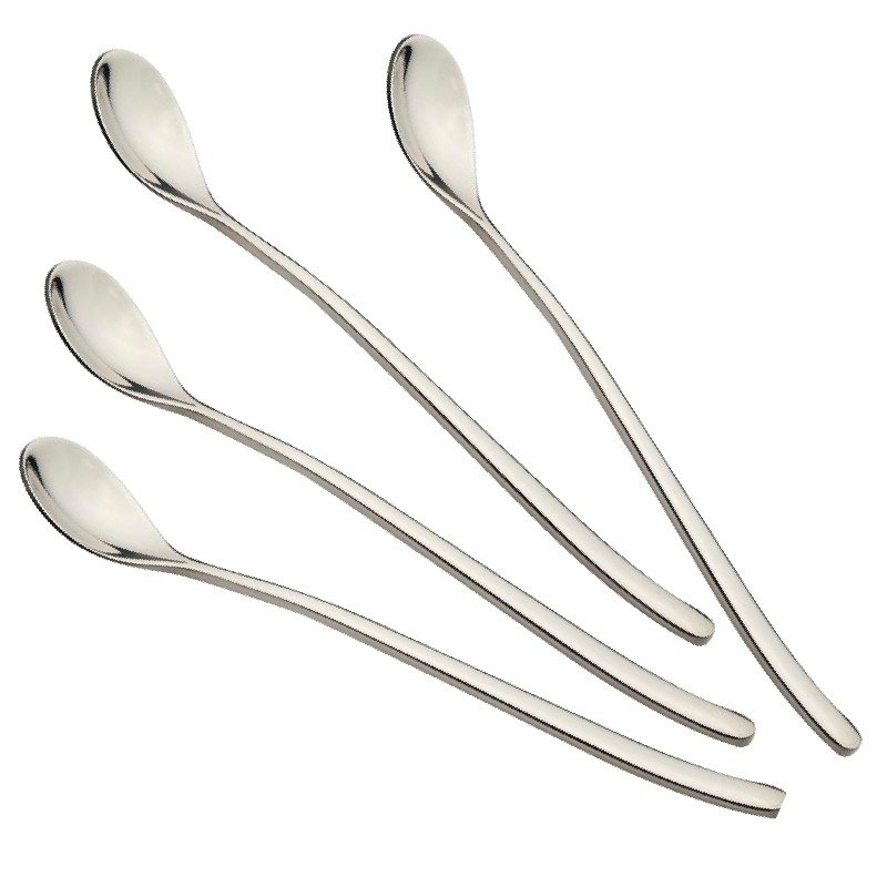 精铸不锈钢多用匙-4入, 瑞典 GreeGreen 格力绿 (汤匙/饭匙/餐匙/多用匙/304不锈钢/餐具) - 餐刀/叉/匙组合 - 纸 灰色