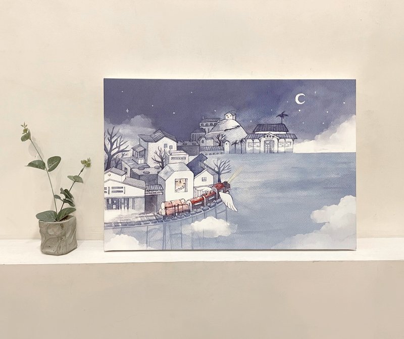 微光列车-无框画 - 画框/相框 - 其他材质 