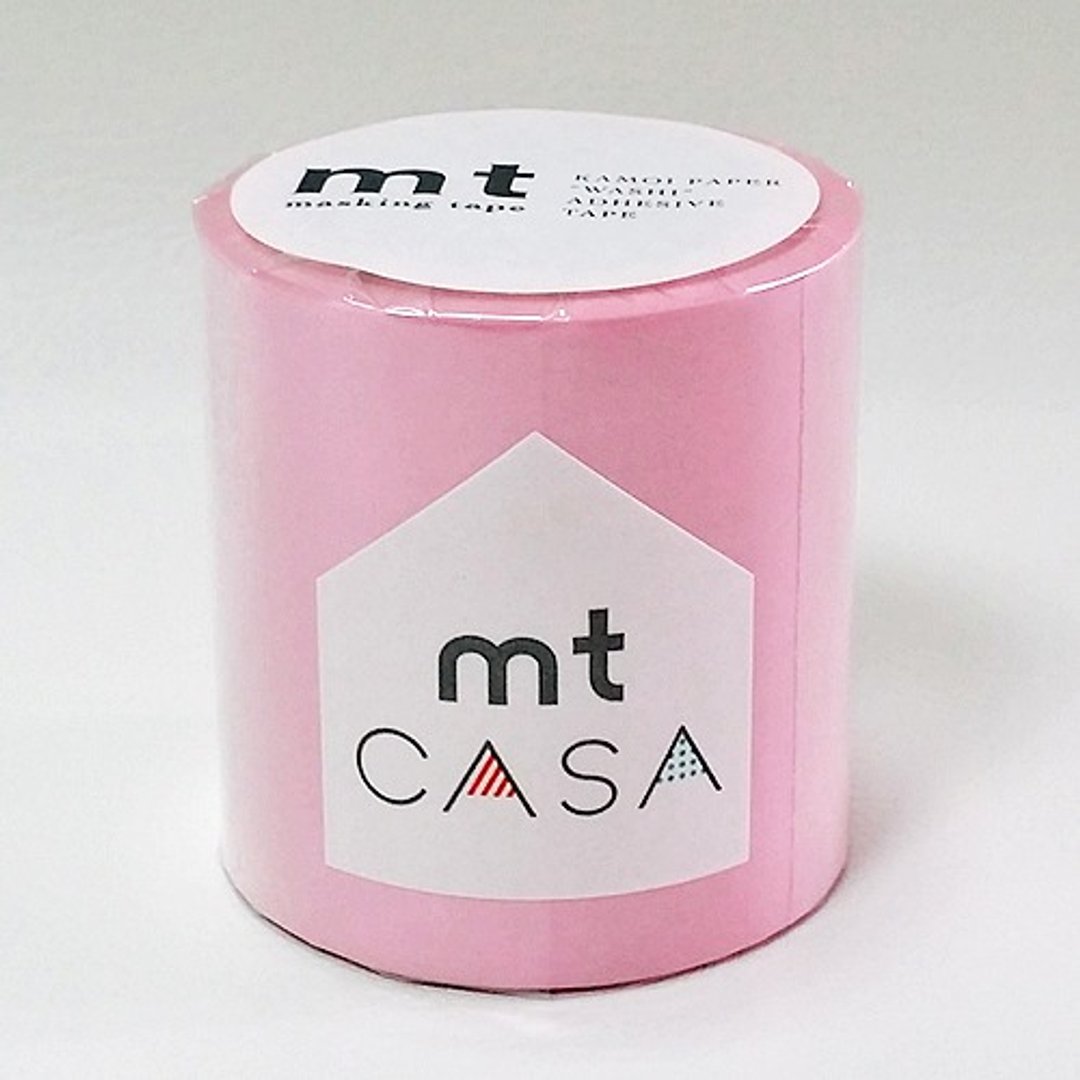 日本KAMOI mt CASA和纸胶带【玫瑰粉红(MTCA5045)】 - 纸胶带 - 纸 粉红色