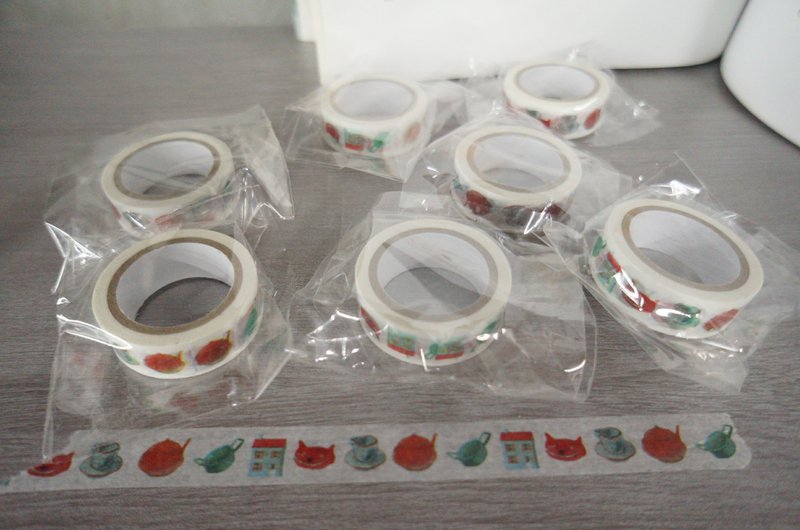 奇幻旅程纸胶带 - 纸胶带 - 纸 多色