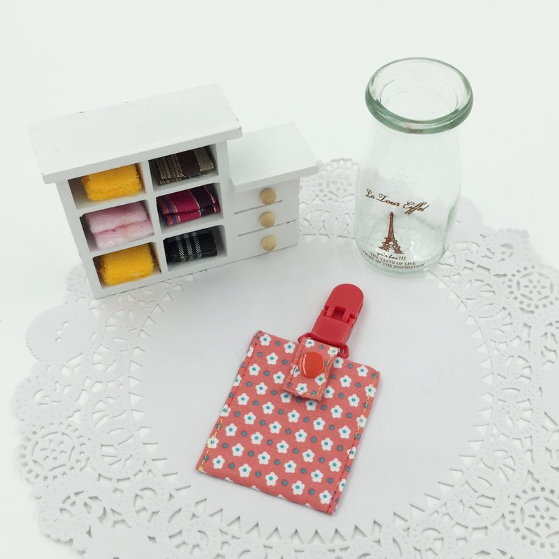 B39-手工夹式平安符袋 满月礼物 福袋 万用袋 弥月 宝宝必备 - 平安符/符袋 - 棉．麻 