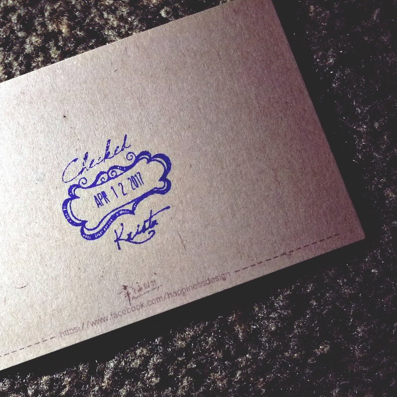 (幸)木头告示板#136-日期章/回转章收讫章/毕业/老师礼物 - 印章/印台 - 塑料 