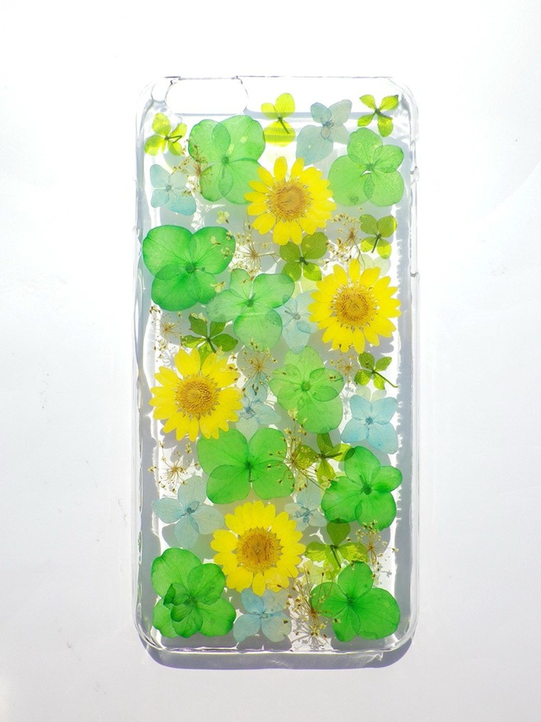 Annys workshop手作押花手机保护壳,适用于iphone 6 plus,绿意 - 手机壳/手机套 - 塑料 绿色