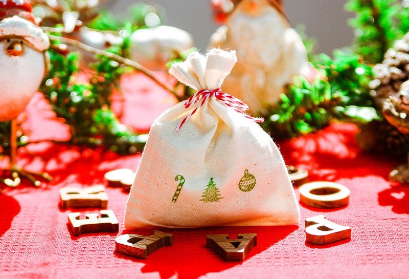 圣诞礼物 薰衣草种子球小包袱 (5颗装/不含花器培养土) - 植栽/盆栽 - 植物．花 红色