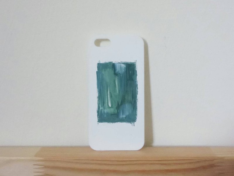 我的风景/绿 My Scene/green 手绘手机壳 IPHONE:HTC:SONY:SAMSUNG:ASUS:OPPO 手绘Hand-painted - 手机壳/手机套 - 颜料 绿色