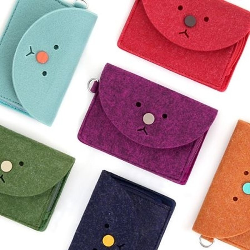 Dessin x Monopoly-Toffeenut票卡零钱包(附颈背带)-葡萄紫,MPL20491 - 证件套/卡套 - 其他材质 紫色