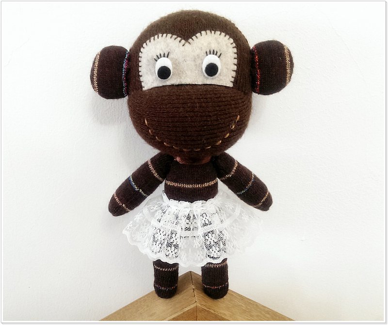 订制款森林物语之鲍尔猴 - 玩偶/公仔 - 其他材质 