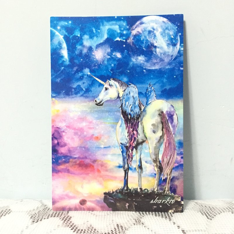 Moonlight 明信片 (Moonlight Postcard) - 卡片/明信片 - 纸 多色