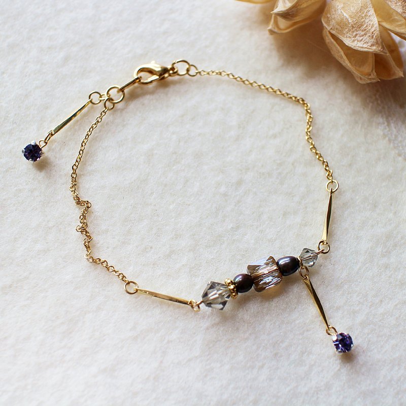 EF一寸之间NO.34 summer古铜色波纹手链 - 手链/手环 - 其他材质 多色