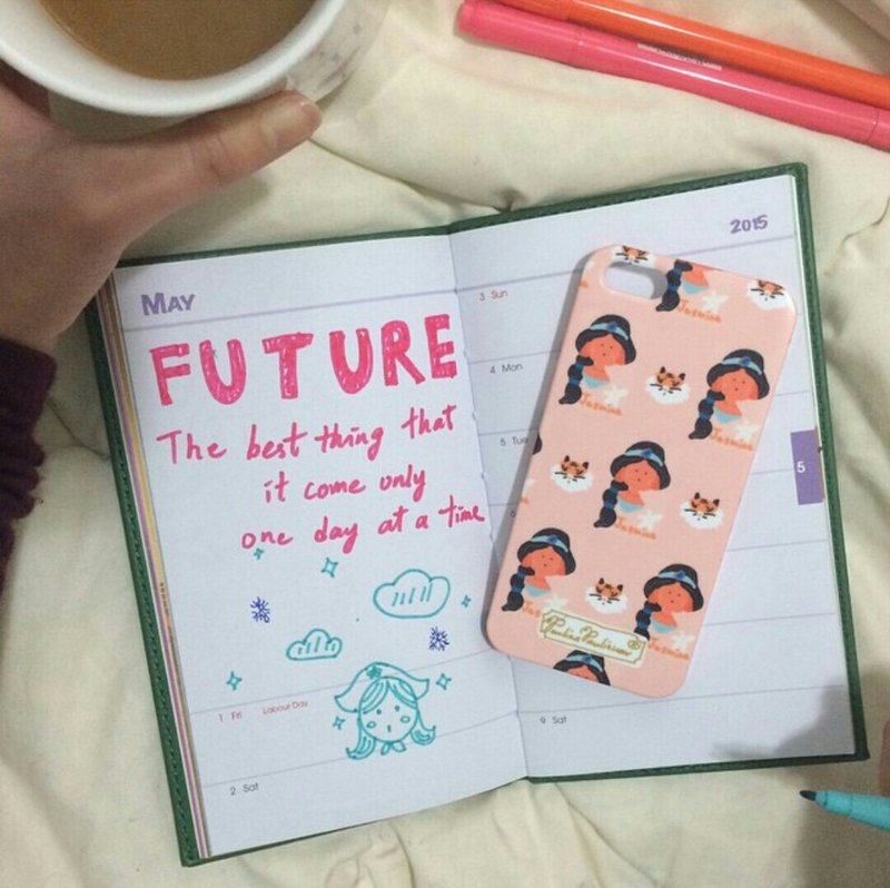 Paulina Paulinum { 人物系列 - 苿莉 } 手机壳 iPhone Samsung HTC Sony Xperia Xiaomi - 其他 - 塑料 橘色