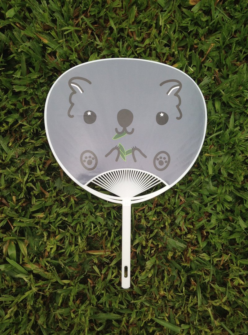 mixmania 无尾熊凉凉扇 - 扇子 - 塑料 灰色