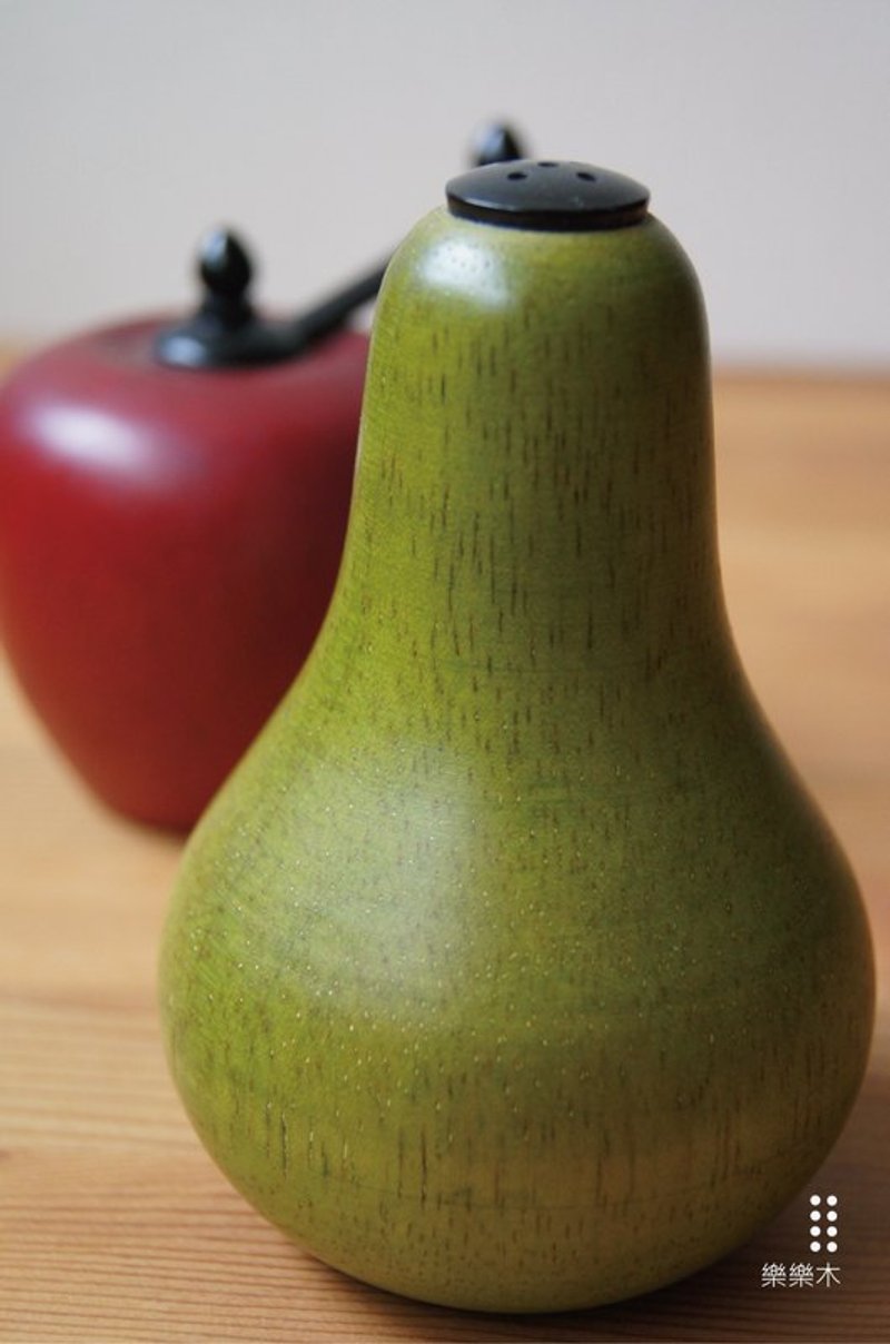 梨子先生盐罐(单个) - 厨房用具 - 木头 