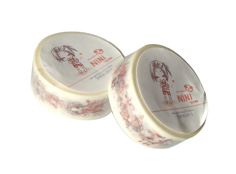 NINI纸胶带 - 纸胶带 - 其他材质 红色