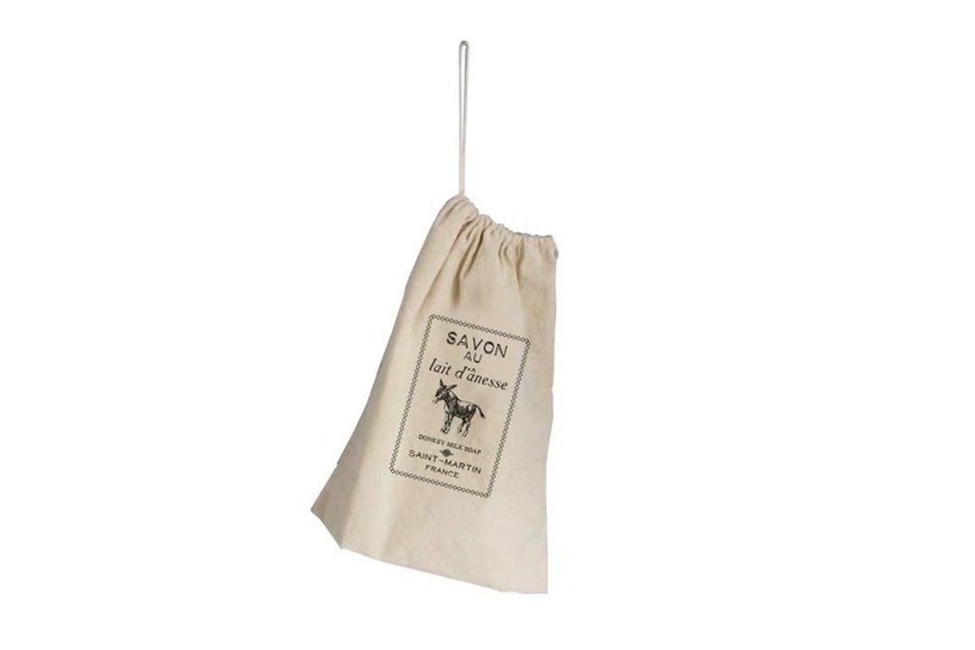 Fill in the Blank”天然麻织布家饰系列 - 法式乡村棉麻置衣袋 -DONKEY MILK(英) lait d'anesse(法)(法文：驴奶香皂) - 摆饰 - 硅胶 金色