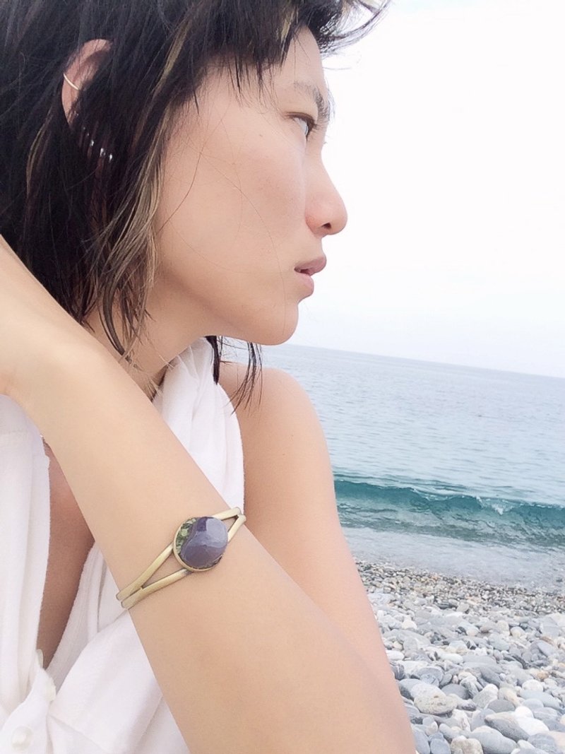 KEAWAKAPU 裸矿手环 - 手链/手环 - 宝石 紫色