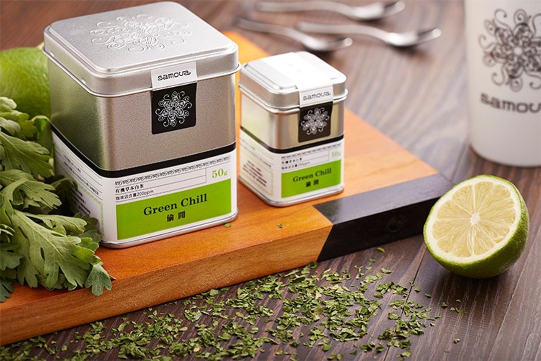 有机草本白茶 |‘偷闲’- 薄荷与香蜂草结合的淡雅风 加上 柠檬香茅 入口清香微甜 / 茶叶 / 大茶罐 50g - 茶 - 新鲜食材 绿色