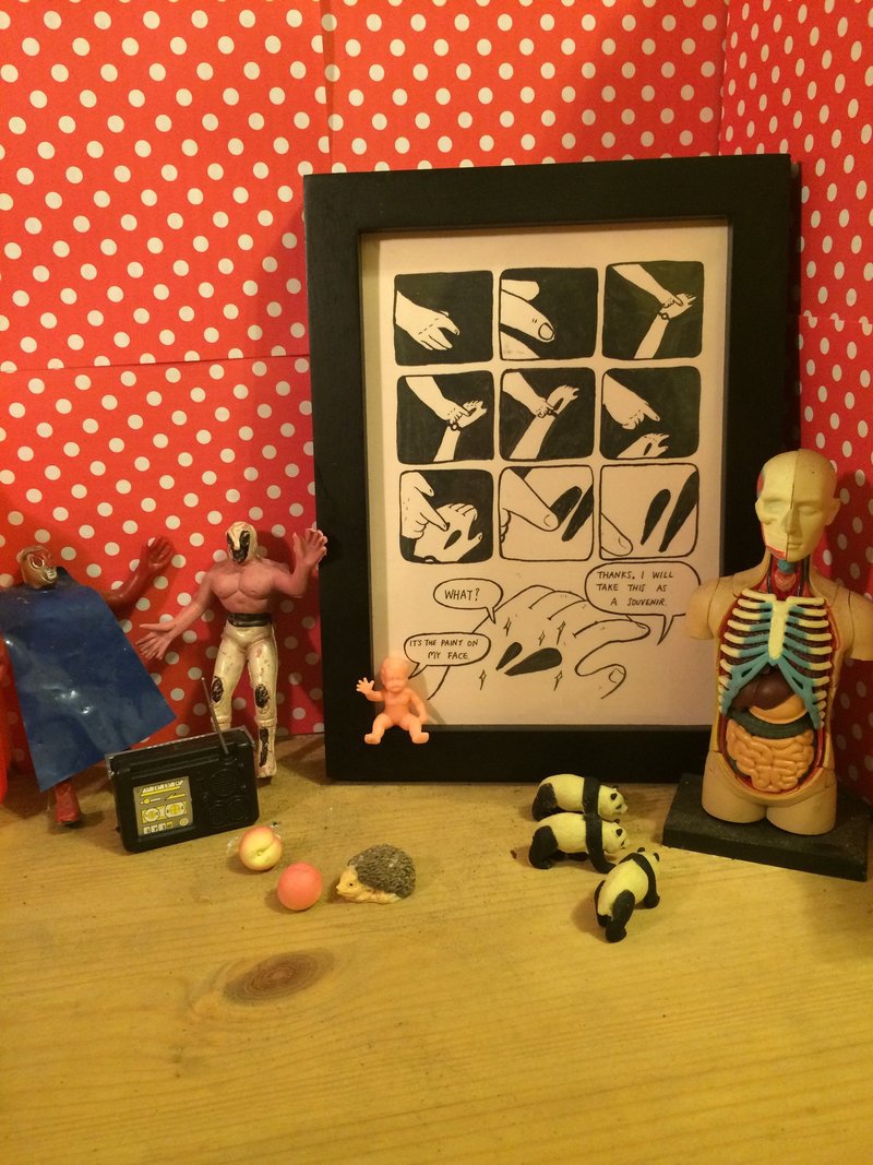 过去Ｘ未来 多提无用 短故事系列展览品 : souvenir - 海报/装饰画/版画 - 纸 橘色