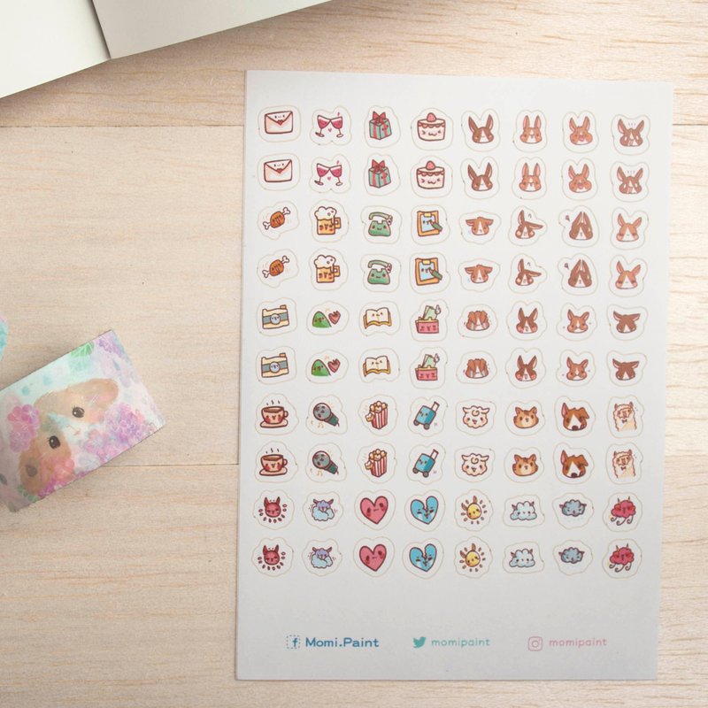 贴纸*手帐小贴 - 贴纸 - 纸 
