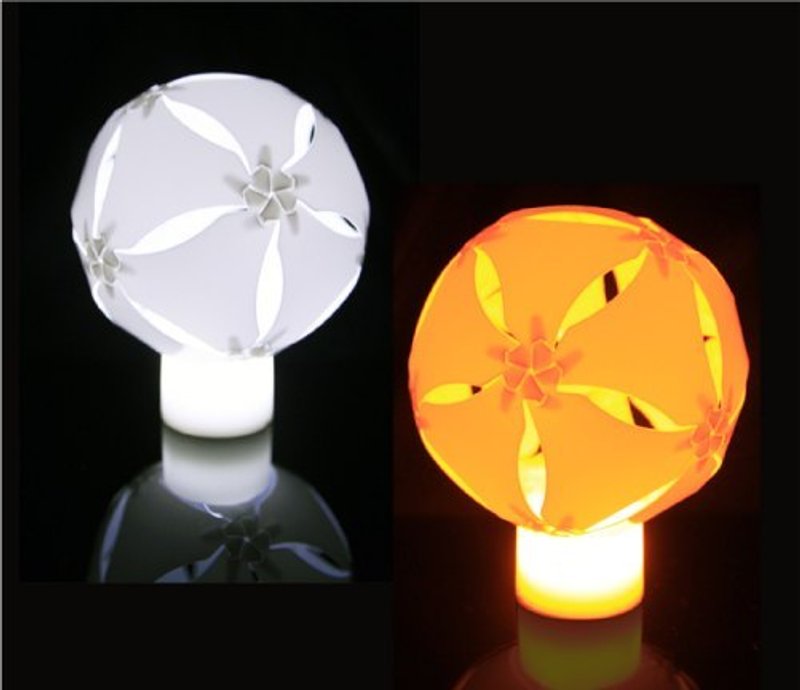 【Geway】拥瓣DIY小夜灯_DIY_教学_圣诞节_交换礼物_材料包 - 其他 - 塑料 白色