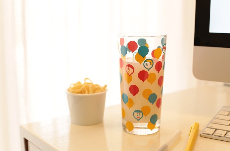 快乐满满。水杯 - 茶具/茶杯 - 玻璃 多色