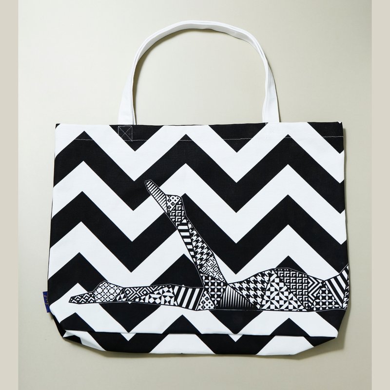 【难忘的几何】手工绢印 侧背包 / 手提包 - 侧背包/斜挎包 - 其他材质 白色