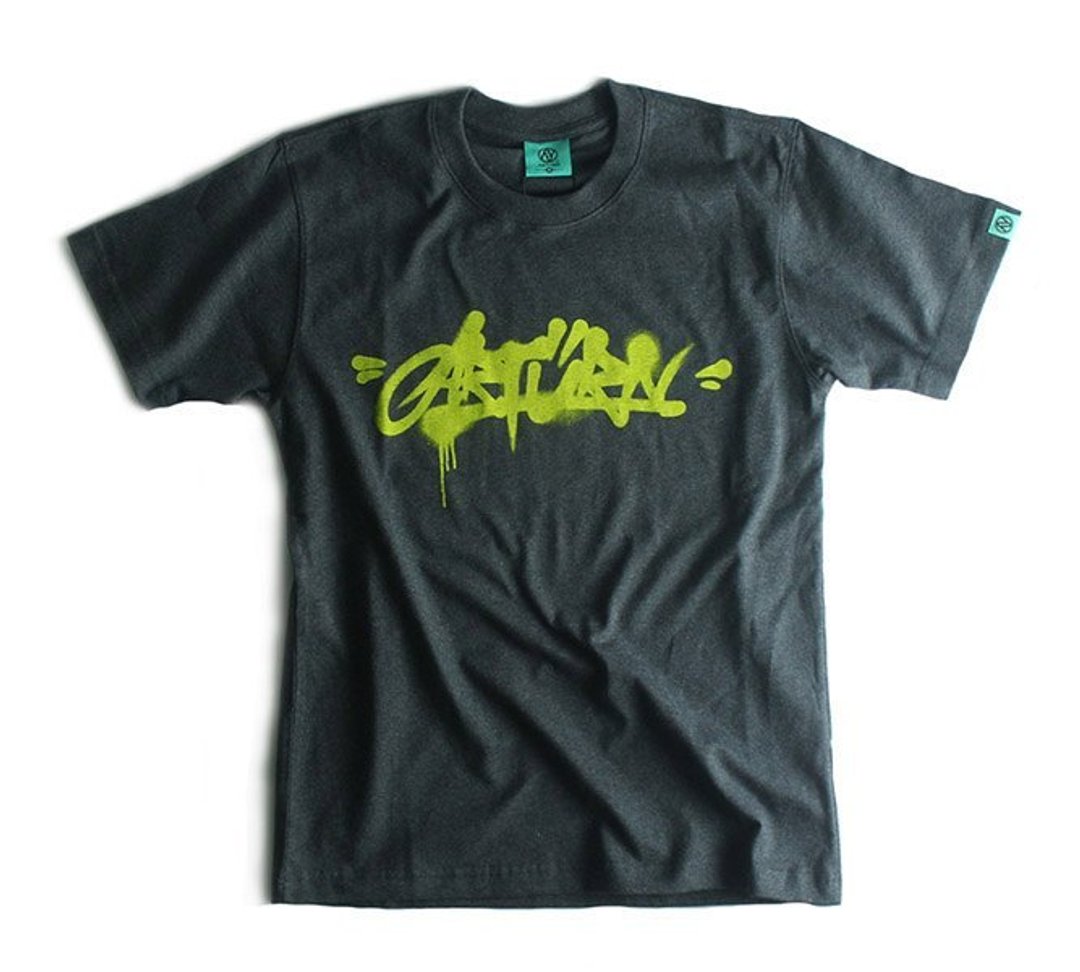 Arturn / Ny-fat Tag Tee - 男装上衣/T 恤 - 棉．麻 灰色