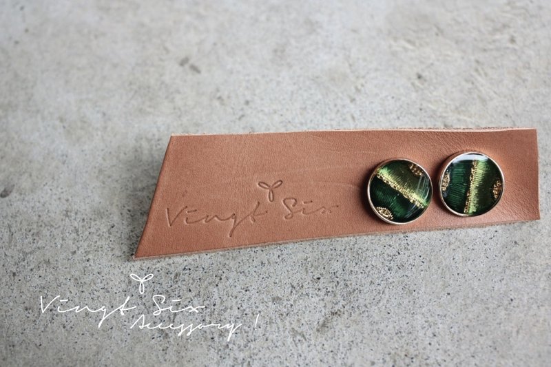 手作耳饰（小名：艾尔金） - 耳环/耳夹 - 其他材质 