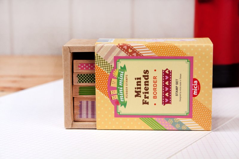 胶带花边印章组 MMS18 - 印章/印台 - 其他材质 