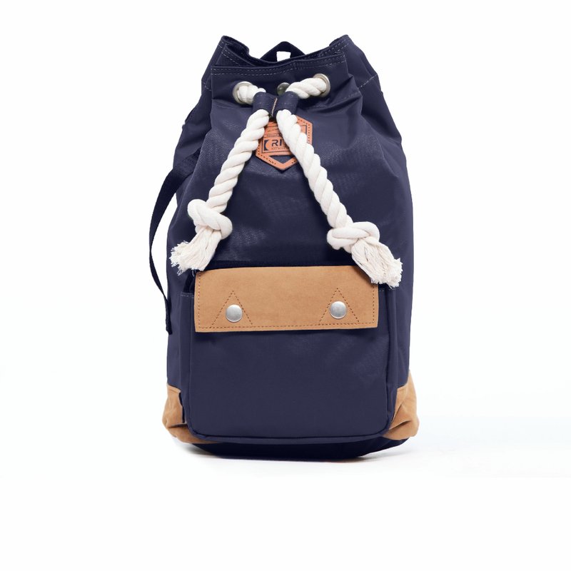 2014 夏季新品｜拳击包-尼龙丈青｜ - 束口袋双肩包 - 防水材质 蓝色