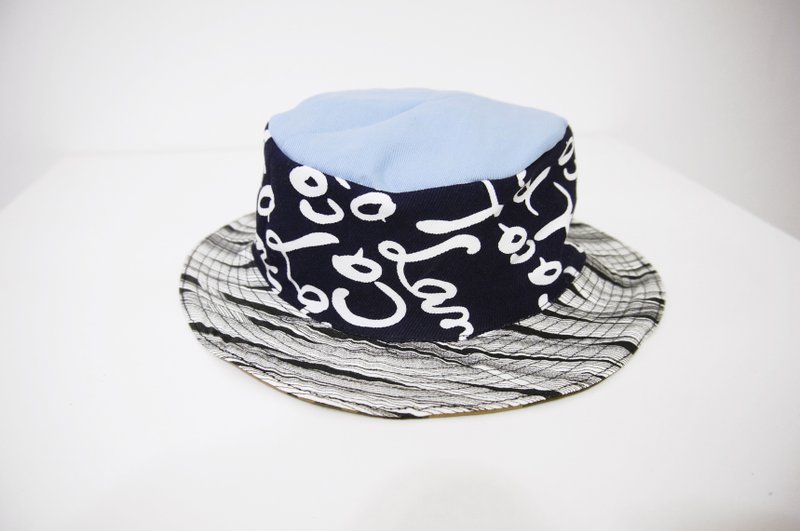 纽约客双面渔夫帽 - 帽子 - 其他材质 蓝色