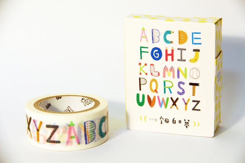 【TooL】图珥生活/纸胶带/字母白日梦/陈森田 / GTIN : 4713077971017 - 纸胶带 - 纸 