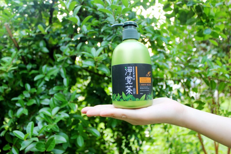 茶宝 净觉茶 天然茶籽果萃保湿洗手露 350ML - 洗手用品 - 植物．花 绿色