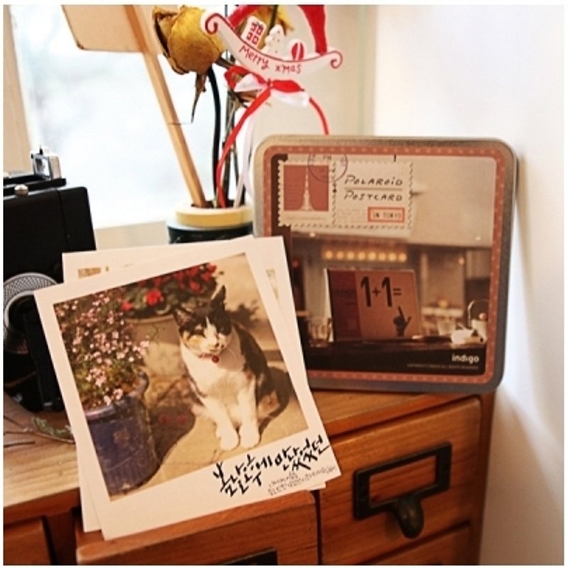 Dessin x Indigo-城市写真明信片方块组-Tokyo,IDG75376 - 卡片/明信片 - 纸 咖啡色