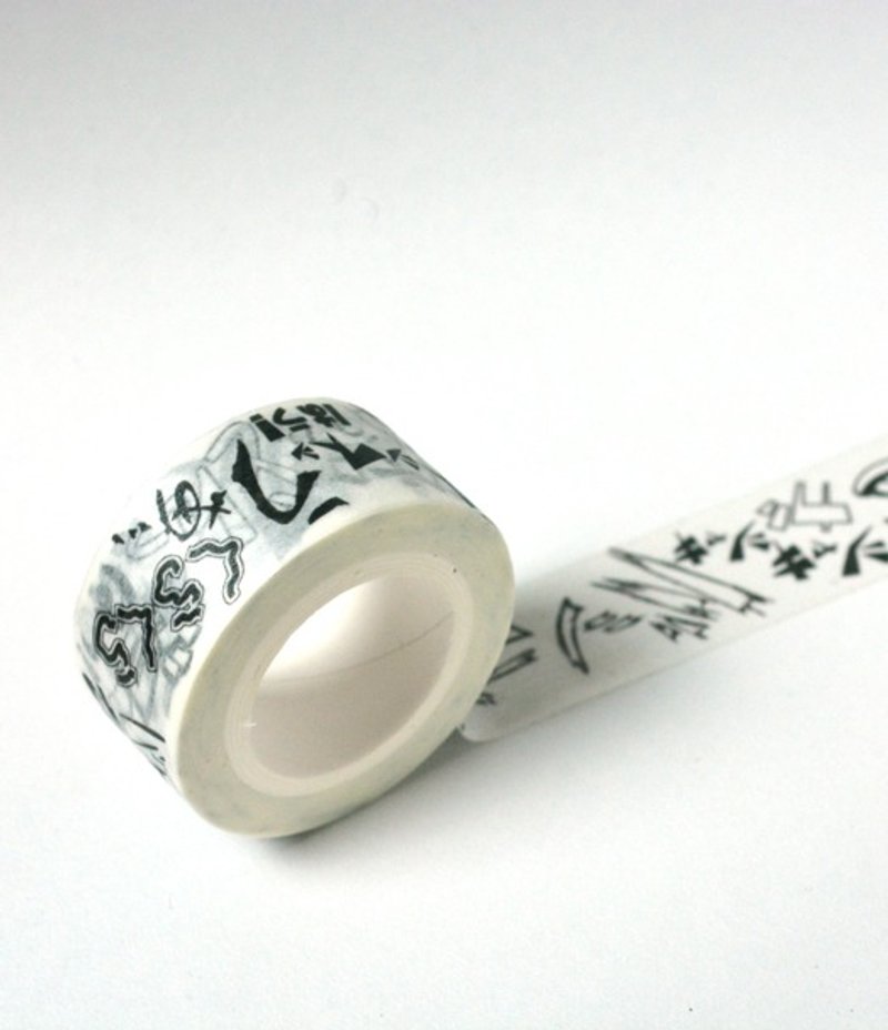 【Mapus】J@MP很吵纸胶带 - 纸胶带 - 纸 白色