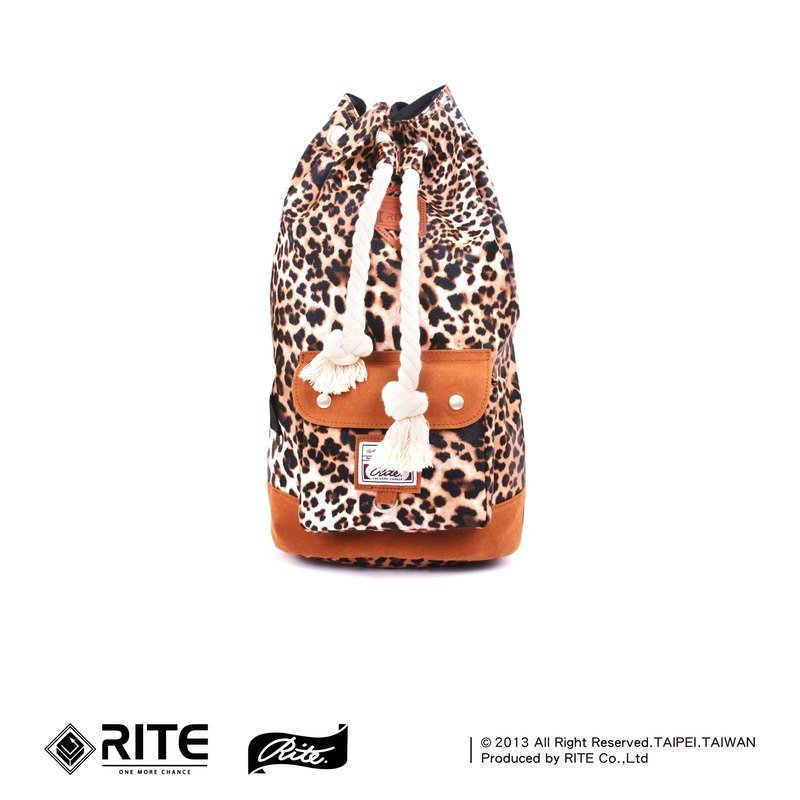 Boxing Bag｜小拳击包-豹纹｜ - 侧背包/斜挎包 - 防水材质 多色