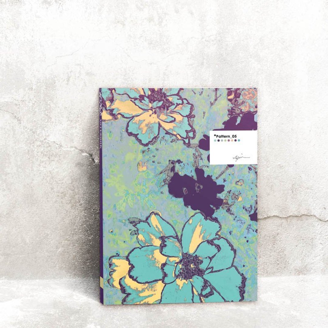 Pattern_05-不撕不可(BOOK)*笔记本 - 笔记本/手帐 - 纸 绿色