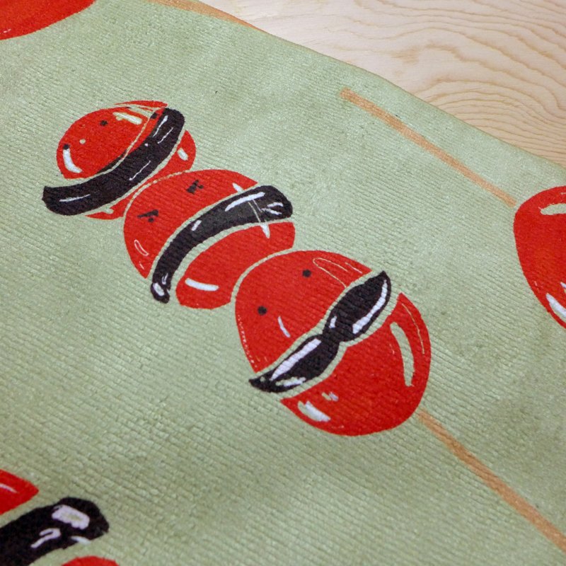 Shoppa 十毛 运动吸水毛巾 - 咸酸甜三结义(糖葫芦) - 毛巾浴巾 - 其他材质 绿色