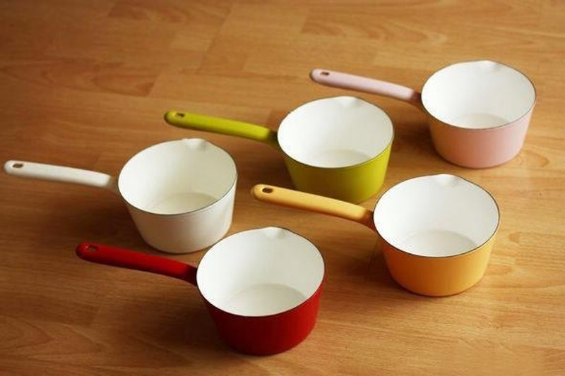 ✄ 生活道具 ｜迷你缤纷珐琅牛奶锅 - 厨房用具 - 羊毛 多色