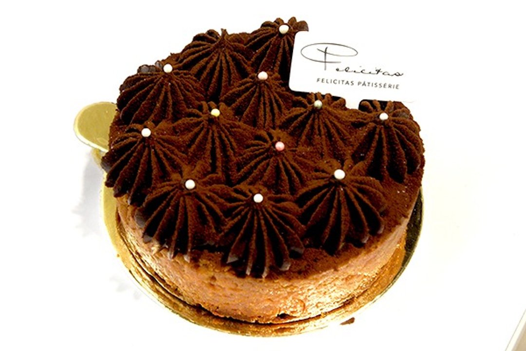 【Felicitas Pâtissérie】巧遇莓儿塔 Chocolat Tart Framboise - 咸派/甜派 - 新鲜食材 咖啡色