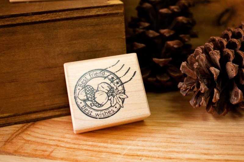 松果戳章 - 印章/印台 - 其他材质 