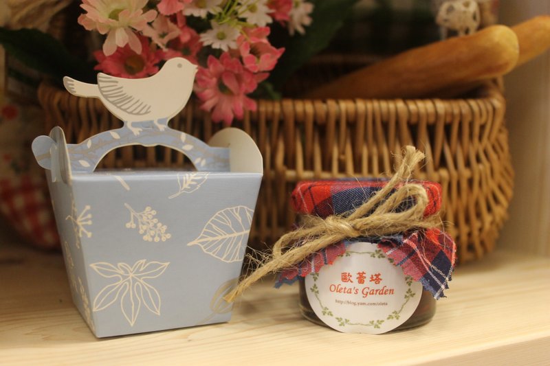 欧蕾塔生活杂货店-食在生活系列-婚礼小物抹酱口味 - 果酱/抹酱 - 新鲜食材 粉红色