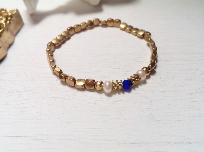 Connie 专属页面 - 手链/手环 - 其他金属 蓝色