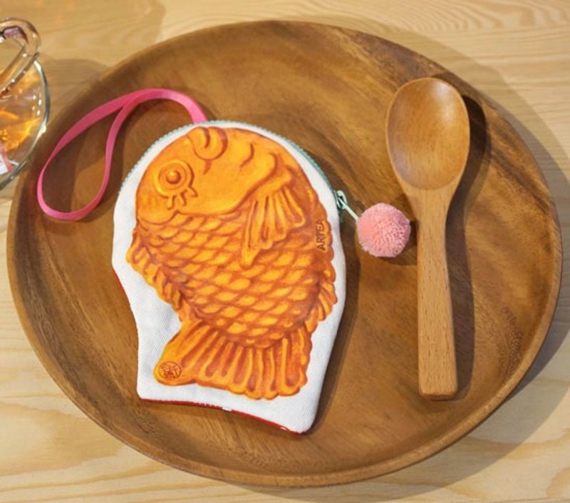 ARTEA鲷鱼烧零钱包 - 零钱包 - 其他材质 红色