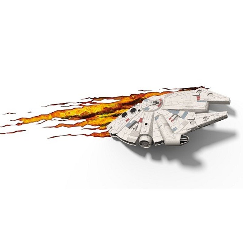 3D Light FX - Star Wars EP7 Series Millennium Falcon  - 3D立体造型灯 星际大战EP7系列 千年鹰号 - 灯具/灯饰 - 塑料 橘色